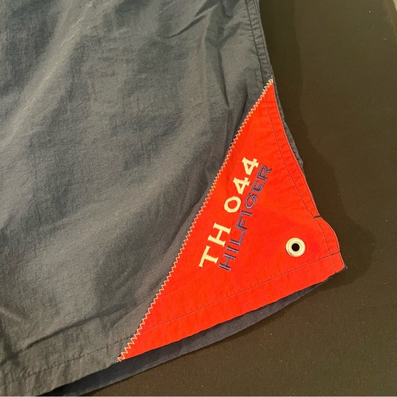 Tommy Hillfiger Vintage 90s Sailing Colorblock Swim Trunks, Men’s XL - Picture 6 of 9